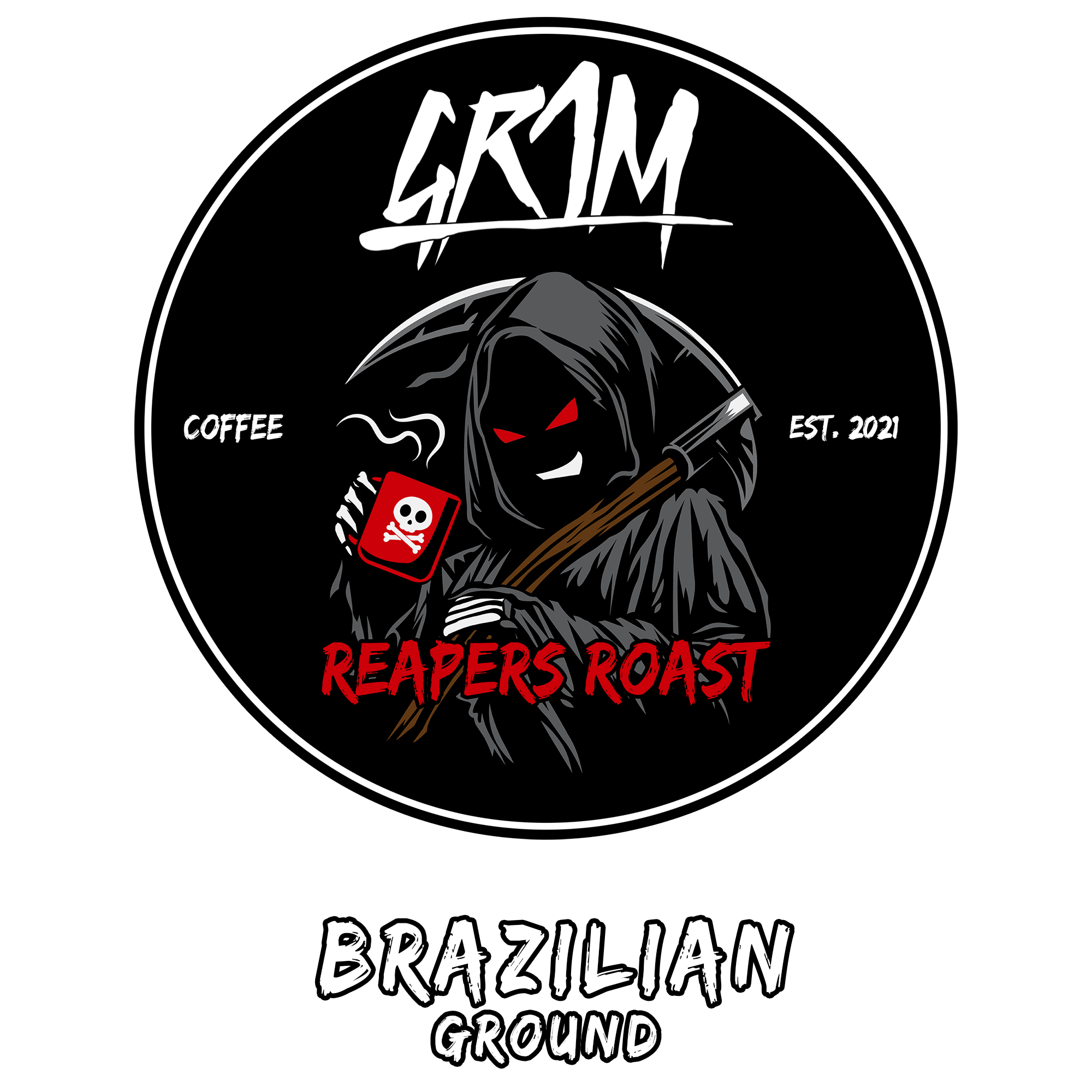 GR1M 12oz Brazilian Coffee